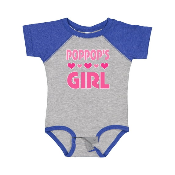 Inktastic Poppop Girl Granddaughter Girls Baby Bodysuit