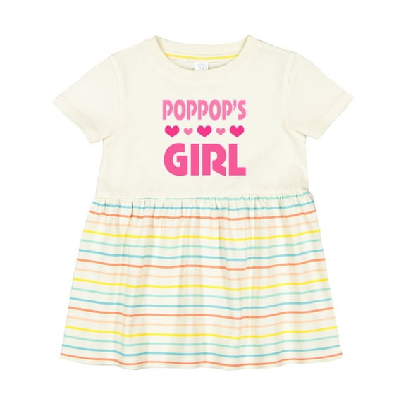 Inktastic Poppop Girl Granddaughter Girls Baby Dress