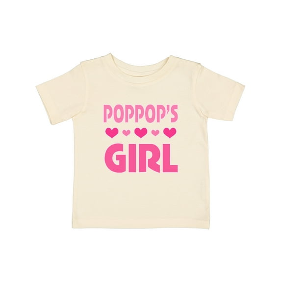 Inktastic Poppop Girl Granddaughter Girls Baby T-Shirt