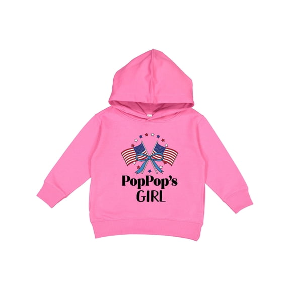Inktastic Poppop Girl Patriotic Granddaughter Toddler Hoodie