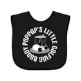 thumbnail image 1 of Inktastic Poppop Little Golf Buddy Boys Baby Bib, 1 of 4