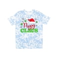 thumbnail image 1 of Inktastic Poppy Claus with Christmas Santa Hat and Snowflakes T-Shirt, 1 of 5