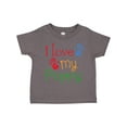 thumbnail image 1 of Inktastic Poppy Grandkids Handprints Boys or Girls Toddler T-Shirt, 1 of 5