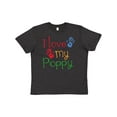 thumbnail image 1 of Inktastic Poppy Grandkids Handprints Youth T-Shirt, 1 of 5