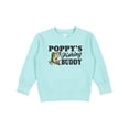 thumbnail image 1 of Inktastic Poppy's Fishing Buddy Toddler Sweatshirt, 1 of 4