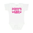thumbnail image 1 of Inktastic Poppy's Girl Pink with Hearts Girls Baby Bodysuit, 1 of 5