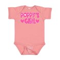 thumbnail image 1 of Inktastic Poppy's Girl Pink with Hearts Girls Baby Bodysuit, 1 of 5