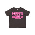 thumbnail image 1 of Inktastic Poppy's Girl Pink with Hearts Girls Toddler T-Shirt, 1 of 5