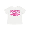 thumbnail image 1 of Inktastic Poppy's Girl Pink with Hearts Girls Toddler T-Shirt, 1 of 5