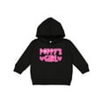 thumbnail image 1 of Inktastic Poppy's Girl Pink with Hearts Toddler Hoodie, 1 of 4