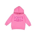 thumbnail image 1 of Inktastic Poppy's Girl Pink with Hearts Toddler Hoodie, 1 of 4