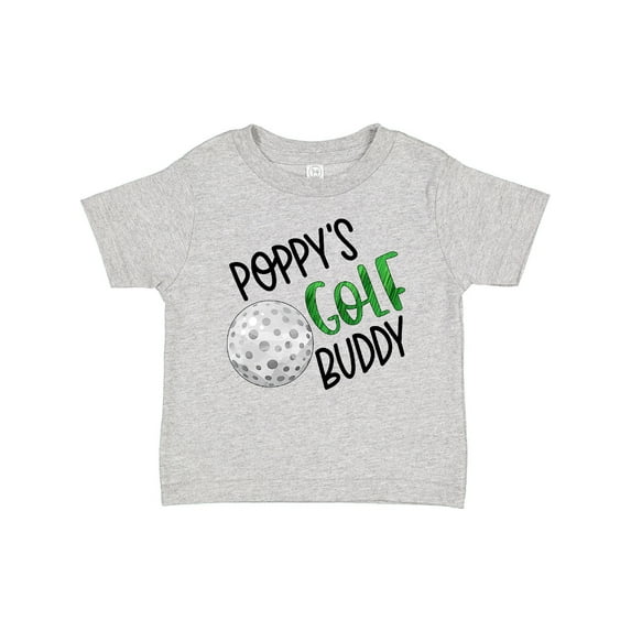 Inktastic Poppy's Golf Buddy with Golf Ball Boys or Girls Baby T-Shirt