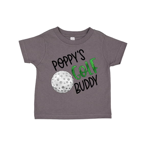 Inktastic Poppy's Golf Buddy with Golf Ball Boys or Girls Toddler T-Shirt