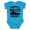 thumbnail image 1 of Inktastic Poppy's Lil' Racing Buddy with Car Silhouette Boys or Girls Baby Bodysuit, 1 of 5