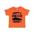 thumbnail image 1 of Inktastic Poppy's Lil' Racing Buddy with Car Silhouette Boys or Girls Toddler T-Shirt, 1 of 5