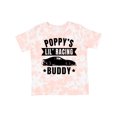 thumbnail image 1 of Inktastic Poppy's Lil' Racing Buddy with Car Silhouette Boys or Girls Toddler T-Shirt, 1 of 5
