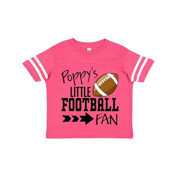 Inktastic Poppy's Little Football Fan Boys or Girls Toddler T-Shirt
