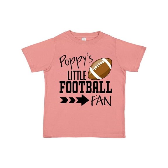 Inktastic Poppy's Little Football Fan Boys or Girls Toddler T-Shirt