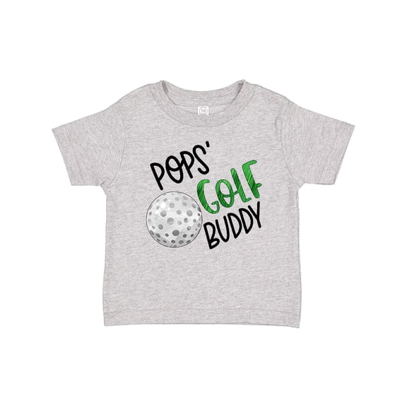 Inktastic Pops' Golf Buddy with Golf Ball Boys or Girls Baby T-Shirt
