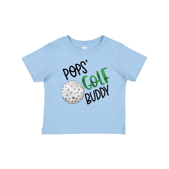 Inktastic Pops' Golf Buddy with Golf Ball Boys or Girls Baby T-Shirt