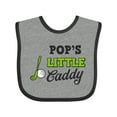 thumbnail image 1 of Inktastic Pops Little Caddy with Golf Club and Ball Boys or Girls Baby Bib, 1 of 4
