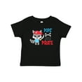 thumbnail image 1 of Inktastic Pops' Little Pirate Cute Raccoon with Sword Boys or Girls Baby T-Shirt, 1 of 4