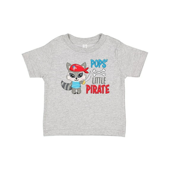Inktastic Pops' Little Pirate Cute Raccoon with Sword Boys or Girls Baby T-Shirt