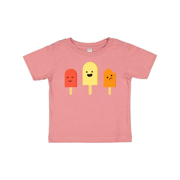 Inktastic Popsicle Faces Boys or Girls Baby T-Shirt