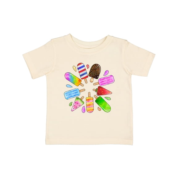 Inktastic Popsicles for Summer Boys or Girls Baby T-Shirt