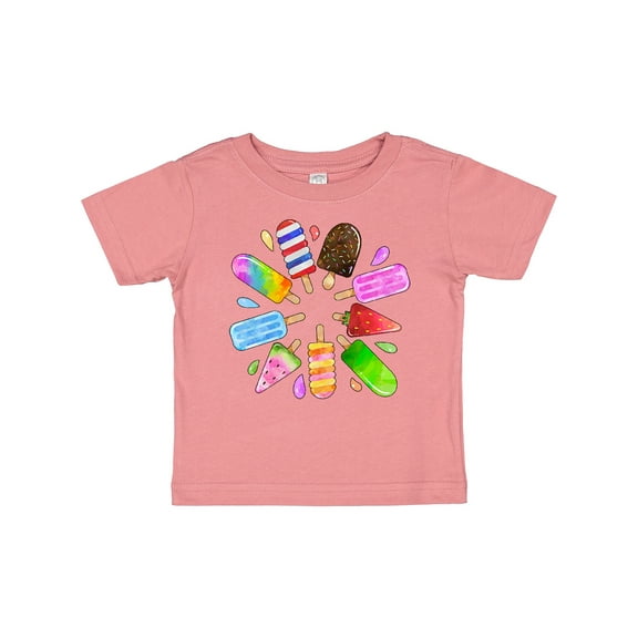 Inktastic Popsicles for Summer Boys or Girls Baby T-Shirt