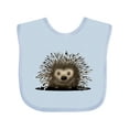 thumbnail image 1 of Inktastic Porcupine Boys or Girls Baby Bib, 1 of 4