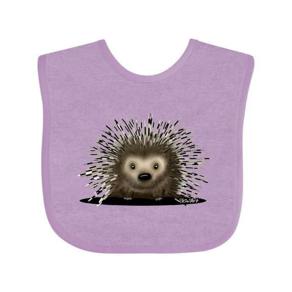Inktastic Porcupine Boys or Girls Baby Bib