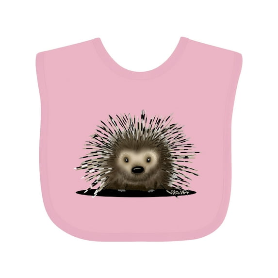 Inktastic Porcupine Boys or Girls Baby Bib