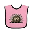thumbnail image 1 of Inktastic Porcupine Boys or Girls Baby Bib, 1 of 4