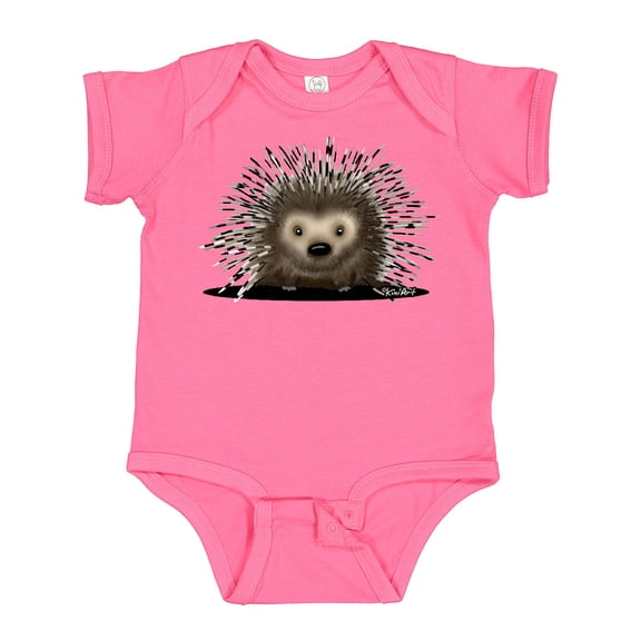 Inktastic Porcupine Boys or Girls Baby Bodysuit