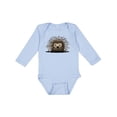 thumbnail image 1 of Inktastic Porcupine Boys or Girls Long Sleeve Baby Bodysuit, 1 of 5