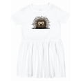 thumbnail image 1 of Inktastic Porcupine Girls Toddler Dress, 1 of 5