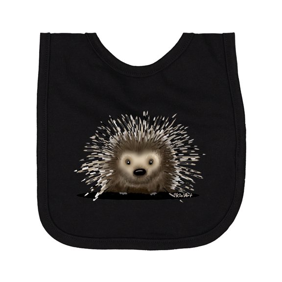 Inktastic Porcupine Newborn Bib