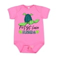 thumbnail image 1 of Inktastic Port St. Lucie, Florida Happy Sea Turtle Boys or Girls Baby Bodysuit, 1 of 5