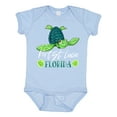 thumbnail image 1 of Inktastic Port St. Lucie, Florida Happy Sea Turtle Boys or Girls Baby Bodysuit, 1 of 5