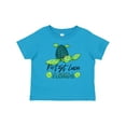 thumbnail image 1 of Inktastic Port St. Lucie, Florida Happy Sea Turtle Boys or Girls Baby T-Shirt, 1 of 5