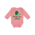 thumbnail image 1 of Inktastic Port St. Lucie, Florida Happy Sea Turtle Boys or Girls Long Sleeve Baby Bodysuit, 1 of 5