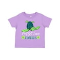 thumbnail image 1 of Inktastic Port St. Lucie, Florida Happy Sea Turtle Boys or Girls Toddler T-Shirt, 1 of 5