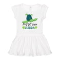 thumbnail image 1 of Inktastic Port St. Lucie, Florida Happy Sea Turtle Girls Baby Dress, 1 of 5
