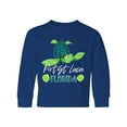 thumbnail image 1 of Inktastic Port St. Lucie, Florida Happy Sea Turtle Long Sleeve Youth T-Shirt, 1 of 5