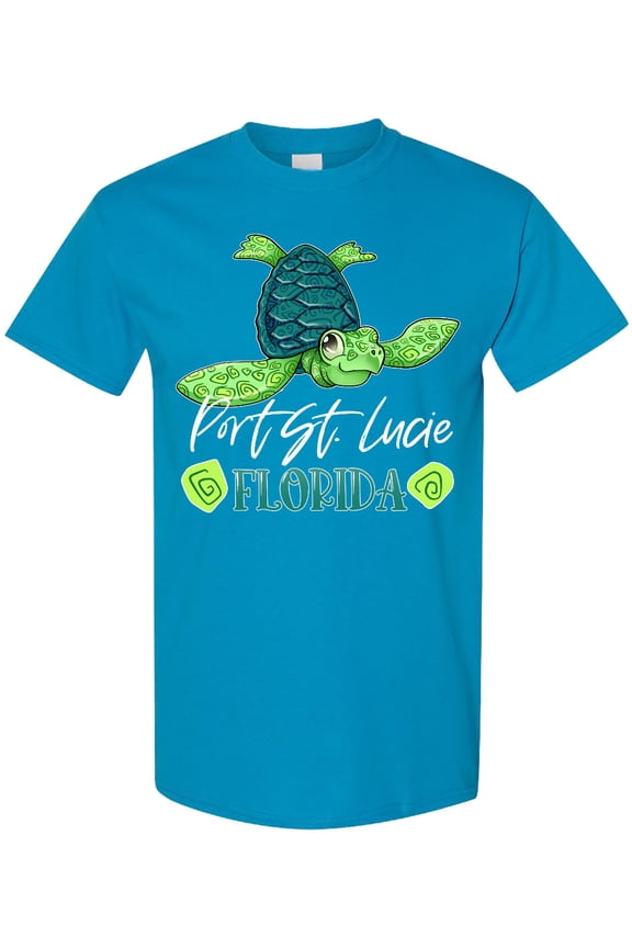 Port St. Lucie, Florida Happy Sea Turtle T-Shirt