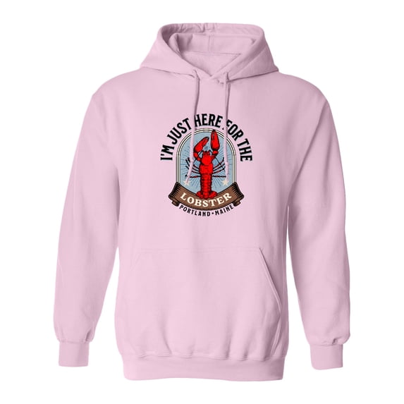 Inktastic Portland Maine Funny Lobster Lover Adult Hoodie Sweatshirt