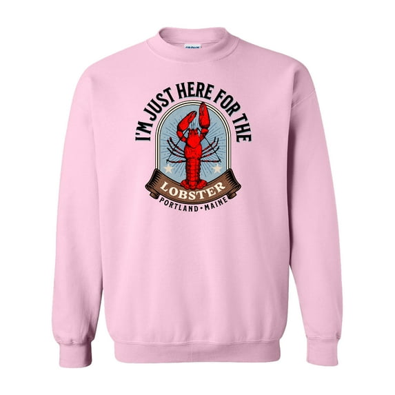 Inktastic Portland Maine Funny Lobster Lover Adult Sweatshirt