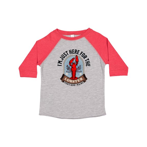 Inktastic Portland Maine Funny Lobster Lover Boys or Girls Toddler T-Shirt