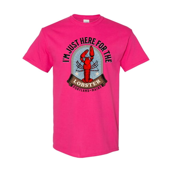 Inktastic Portland Maine Funny Lobster Lover T-Shirt